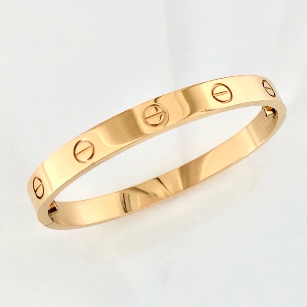 Gold Screw Classic Model Bracelet - Picture 4 of 10